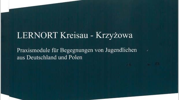 Teil des Titelbilds der Handreichung Lernort Kreisau
