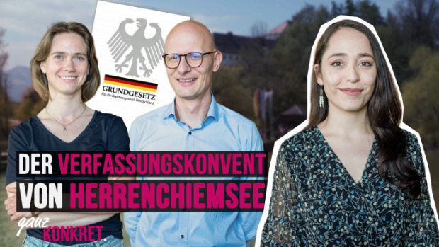 Titelbild der Folge mit Moderatorin Joanna und Protagonisten der Folge