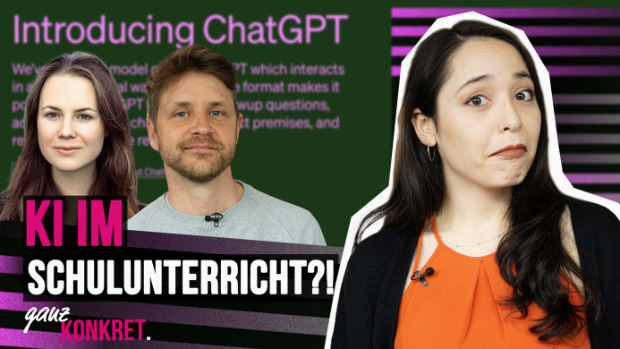 Titelbild der Folge mit Moderatorin Joanna und Protagonisten der Folge