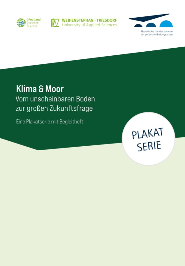 Titelbild der Plakatserie Klima und Moore