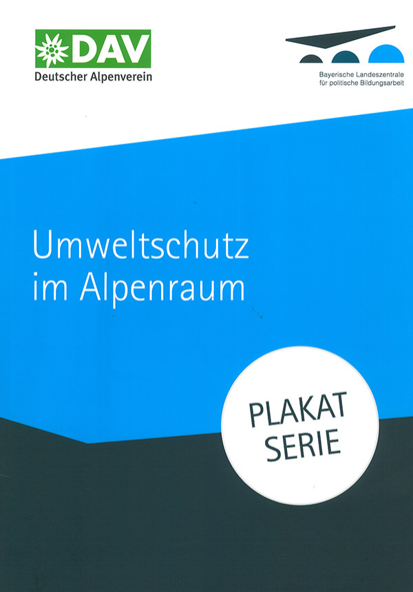 Titelbild der Lernplakate Umweltschutz im Alpenraum