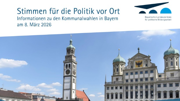 Cover der Broschüre zur Kommunalwahl in Bayern am 8.3.2026